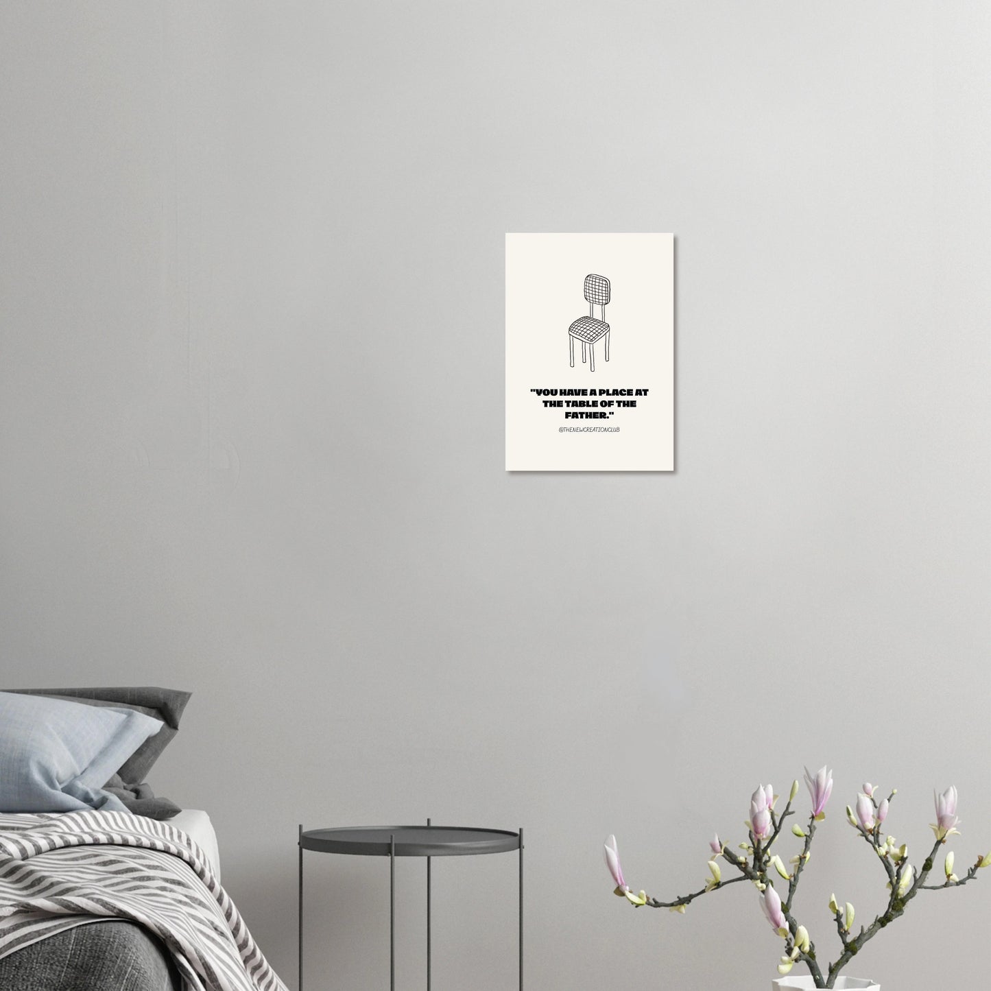 Christian Poster - "There is a place at the table of the father"