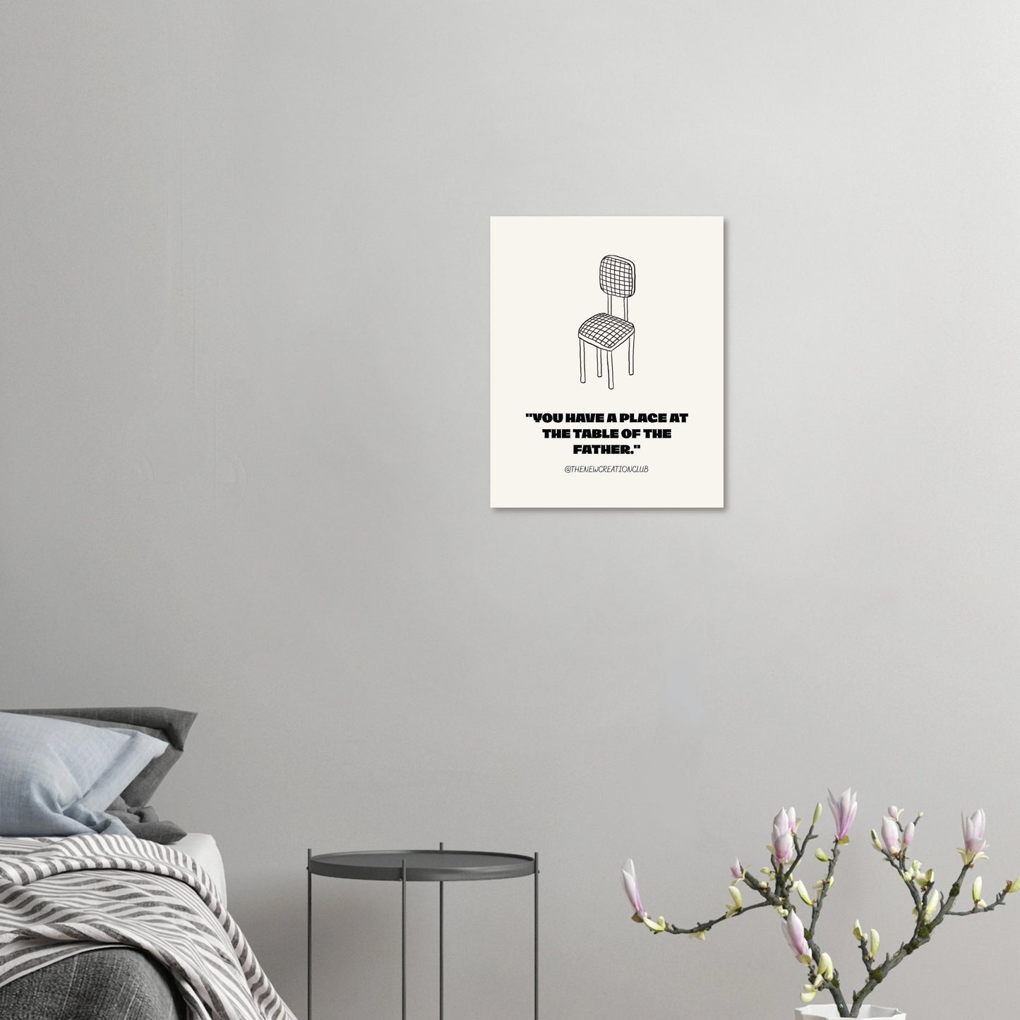 Christian Poster - "There is a place at the table of the father"
