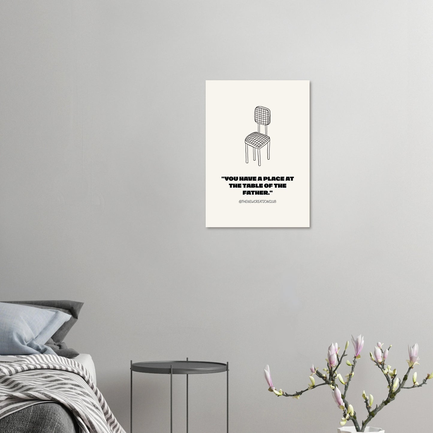 Christian Poster - "There is a place at the table of the father"