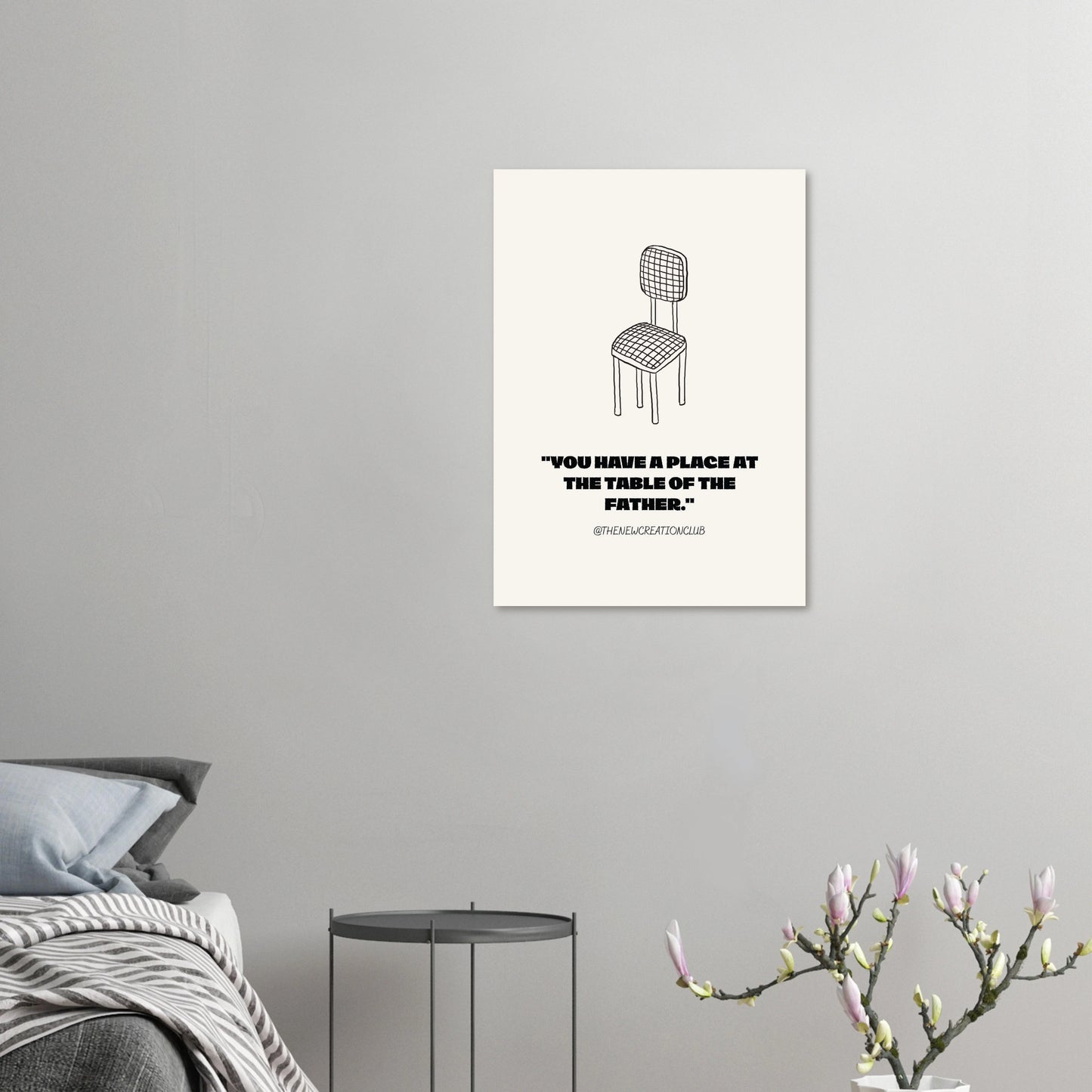 Christian Poster - "There is a place at the table of the father"