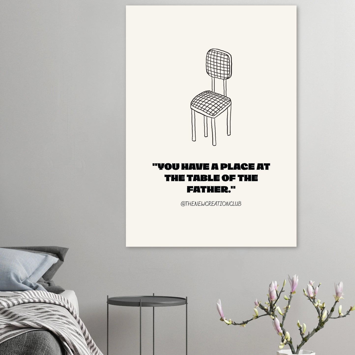 Christian Poster - "There is a place at the table of the father"