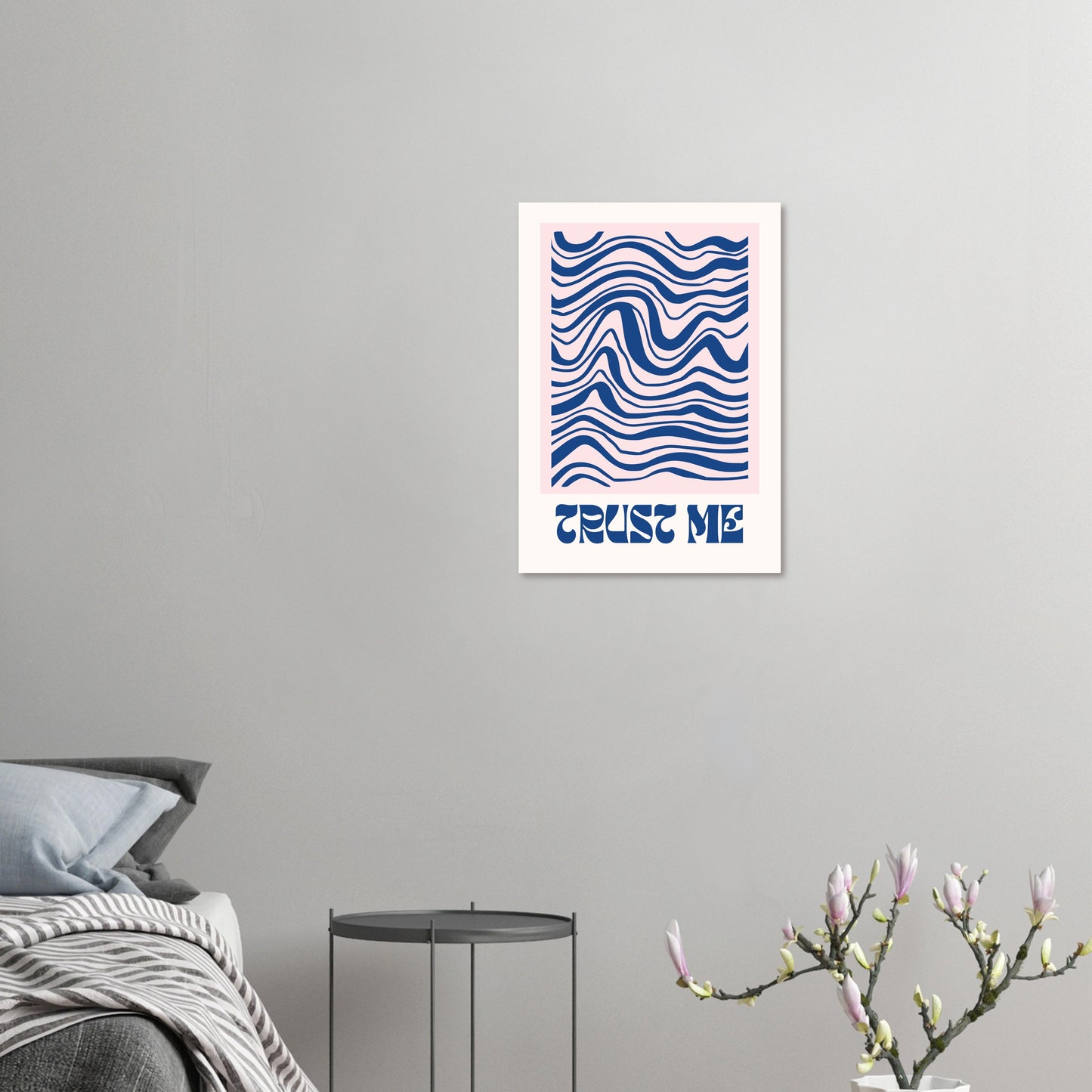 Inspirational Christian Poster | 'Trust Me' - Faith-Based Art Inspired by Peter and Jesus